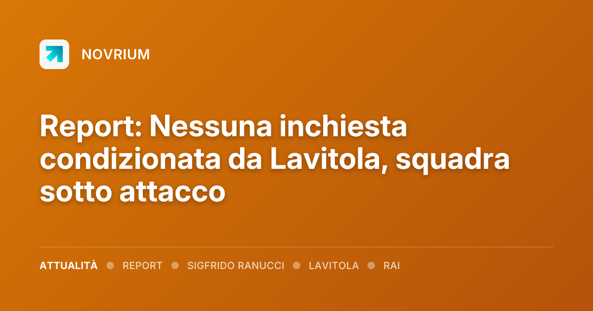 Report: Nessuna inchiesta condizionata da Lavitola, squadra sotto attacco